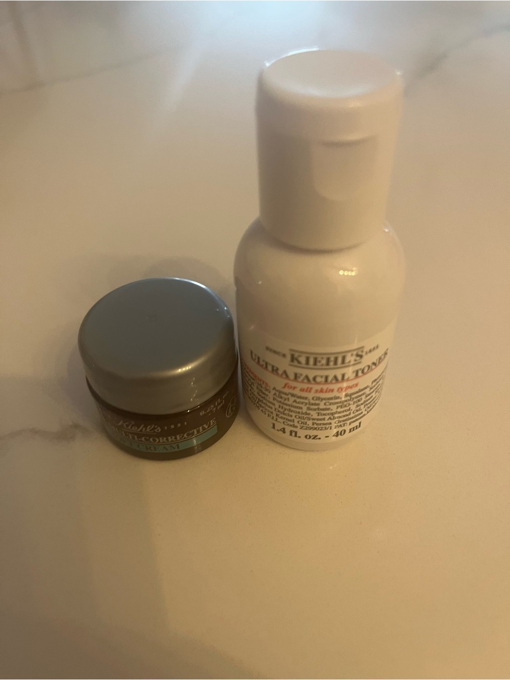 Kiehl's Ultra Facial Toner & Super Multi Skin Corrective Soft Cream Mini Duo -
